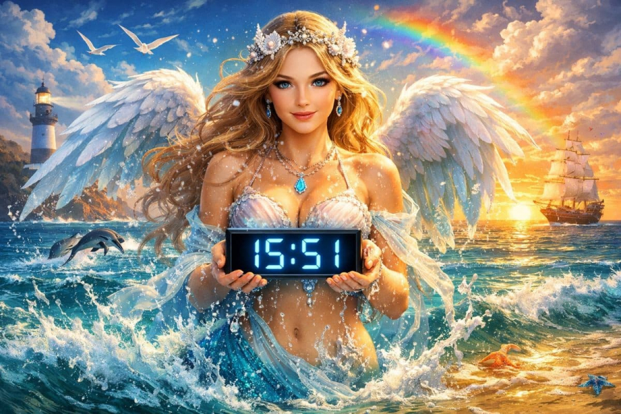 Почему вы видите 15:51 на часах каждый день?